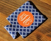 Personalized Monogrammed Koozie - Many Colors and Designs Available