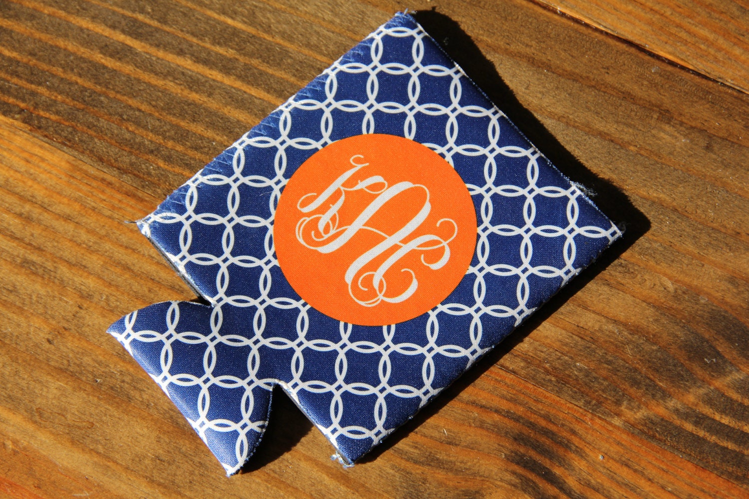 Personalized Monogrammed Koozie - Many Colors and Designs Available