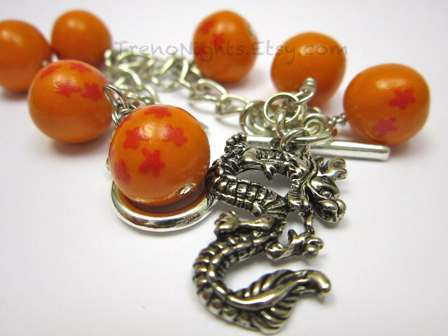 Dragon Ball Z charm bracelet with Dragon charm