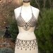 World End Sale....Gunmetal Chain Bra and Belt set