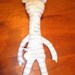 Giraffe stuffed toy, 22 inches tall, Michael Miller "children at play" fabric, Troy