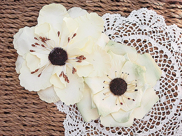 Manor House Creations Finesse Flower Set  Scrapbooking Embellishment Card Making Hair Accessories Decor Wedding