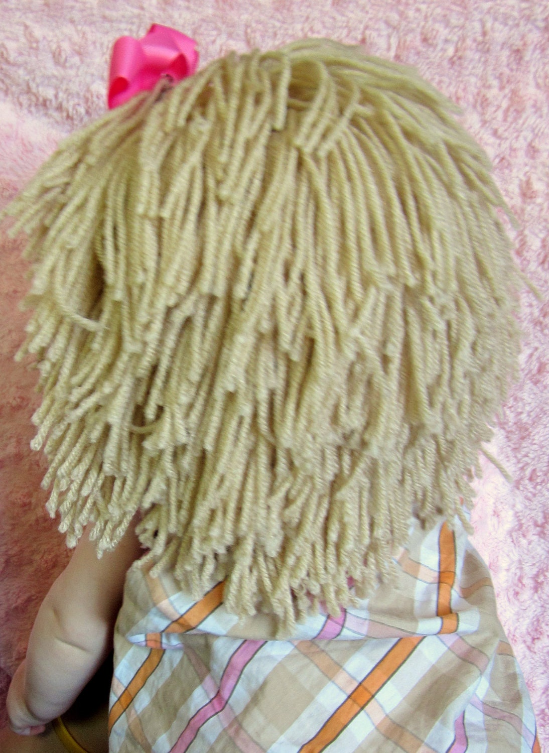 Baby Hat Girl Wig Cabbage patch costume Raggedy Ann Wigs Yarn Hair Wig Photo Props Kids Clothes