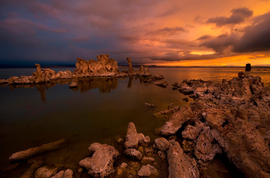 Mono Lake, California, fine art, 8x10 print, photography, "Transition"