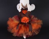 Shades of Fall LEXI Dog Tutu Dress