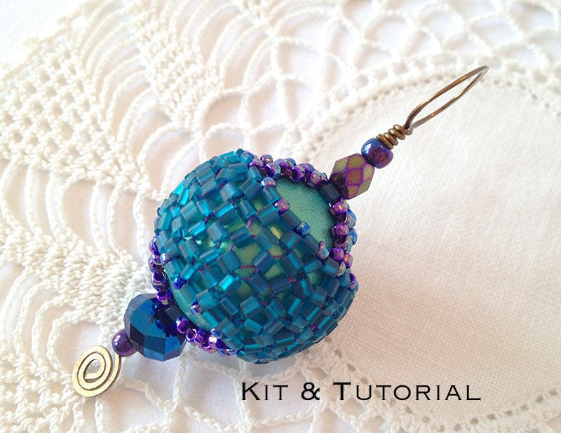 Vintage Flapper Beaded Bead Kit and Tutorial