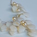 Cream Bridal Necklace, Vintage Inspired Jewelry, Bib Necklace Wedding Jewelry