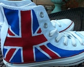 British Flag custom converse union jack