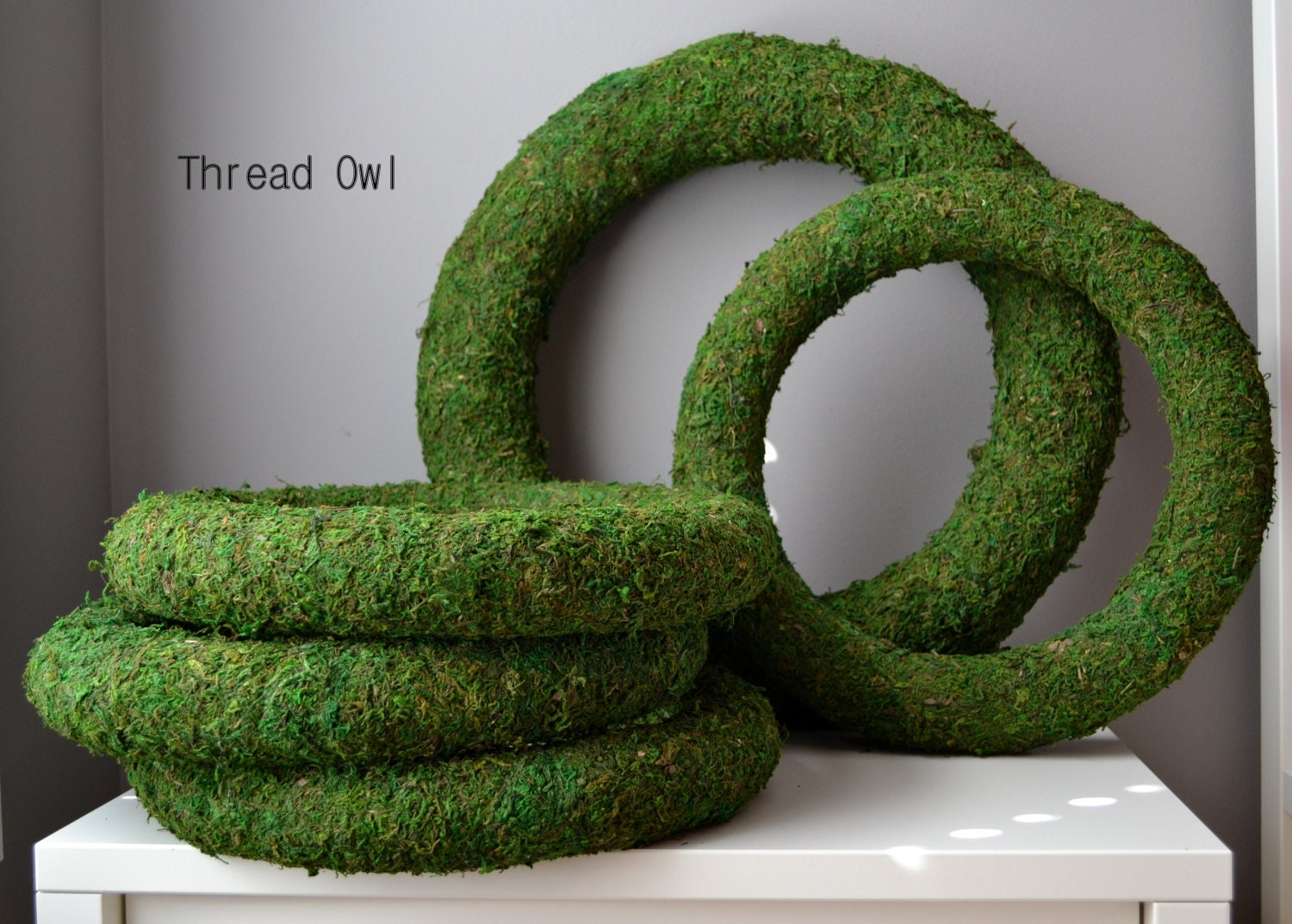 Natural Moss Wreath (18")