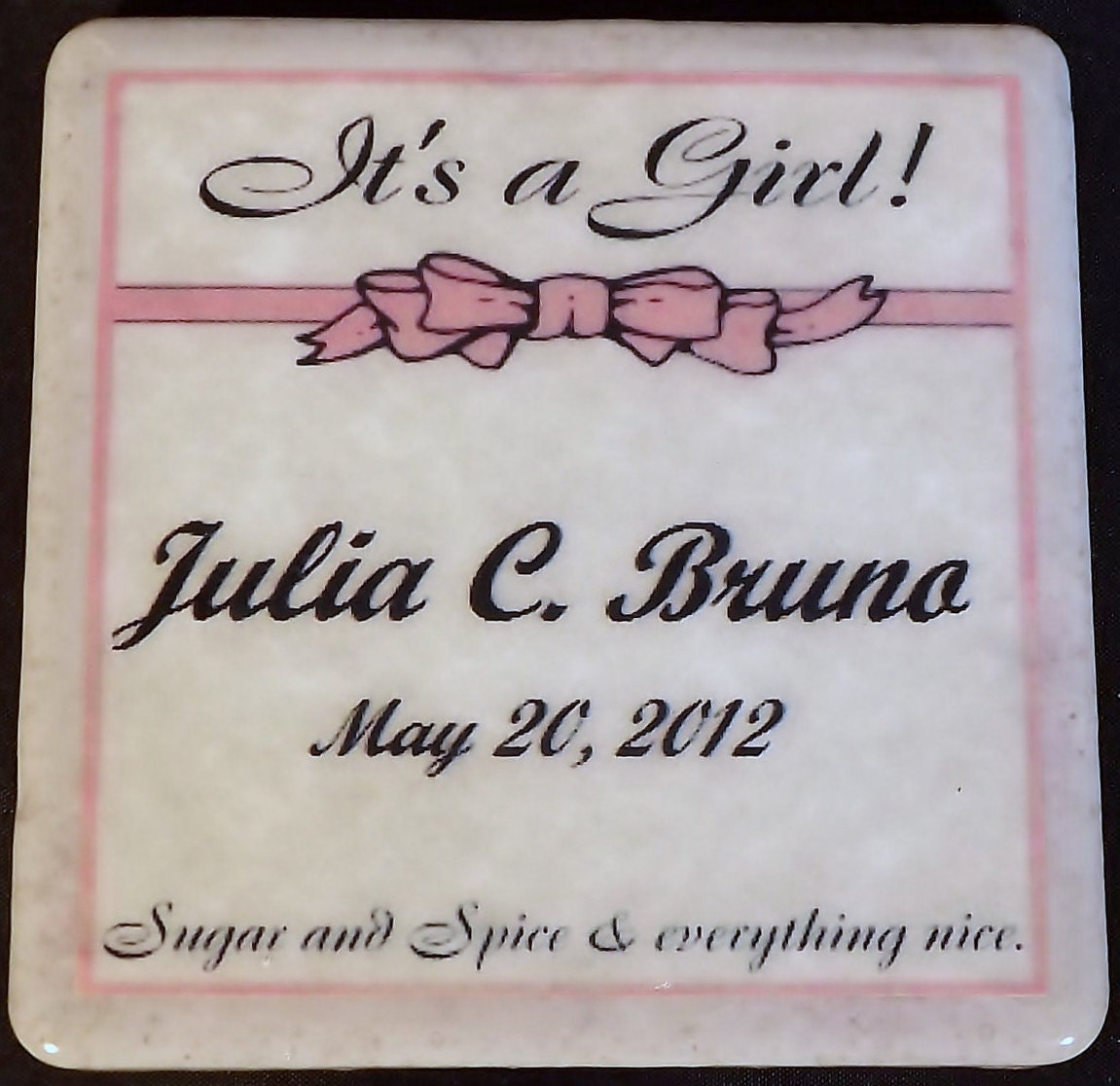 Personalized Coasters