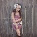 Size 4-7x Lace Romper-Romper Set-Petti Romper-Lace Petti Romper-Vintage Style Romper-Birthday Outfit-Couture Girls Outfit-Photo Prop