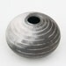 Striped Ceramic Pot - Sawdust Fired