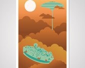 Cloud City - 12x18 Art Print