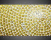 48 x 24 ORIGINAL Abstract Modern Acrylic Painting Art Deco Textured White Metallic Gold Squares Modern Ready to Hang Made to Order