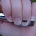 Bat Rounded Wing Inspired Nail Art Decals Original Logo Set of 50 Vinyl Stickers Applique Manicure Pedicure Party Event Accessories