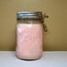 Apple Blossom Scented Soy Candle, Pink Candle, Mason Jar Candle