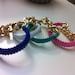 Chunky Chain & Lace Bracelet