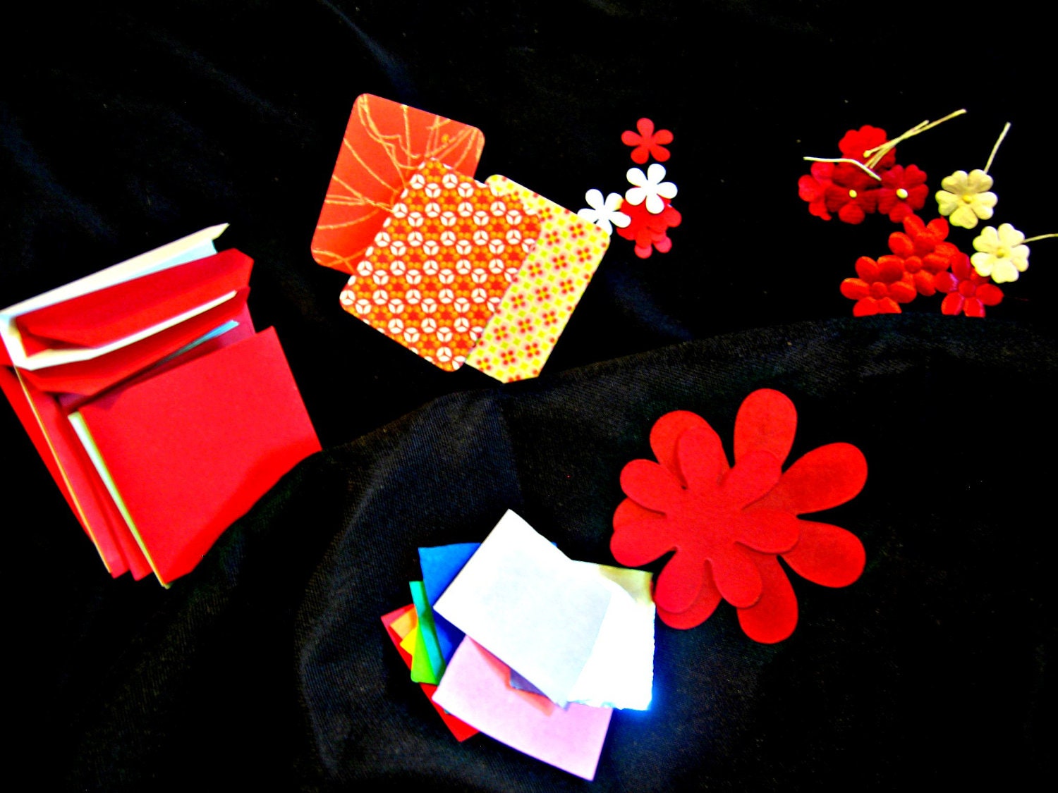 Red Greeting Card Maker Kit