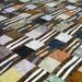 Contemporary Patchwork Lap Quilt Throw Blanket