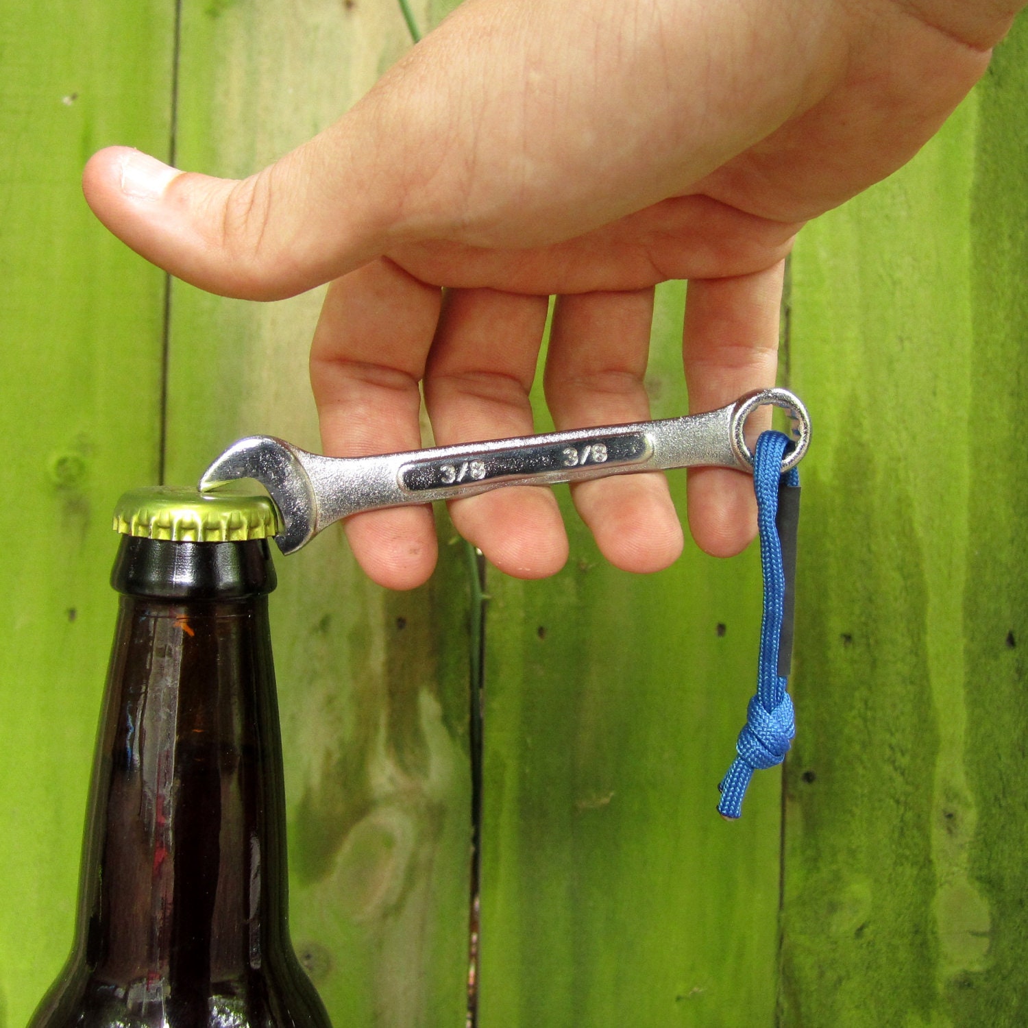 The Bottle Wrench Bottle Opener - Small - Blue