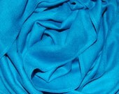 SKY BLUE Pashmina.Pashmina Scarf. Organic Handdyed. Wedding Shawl. Orange Shawl. Orange wedding. Orange Scarf