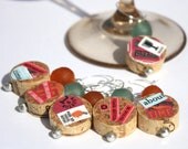 Wine Charms - Evolution Wine Label