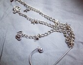 Cross, Crowns, Chains Ear Hoop