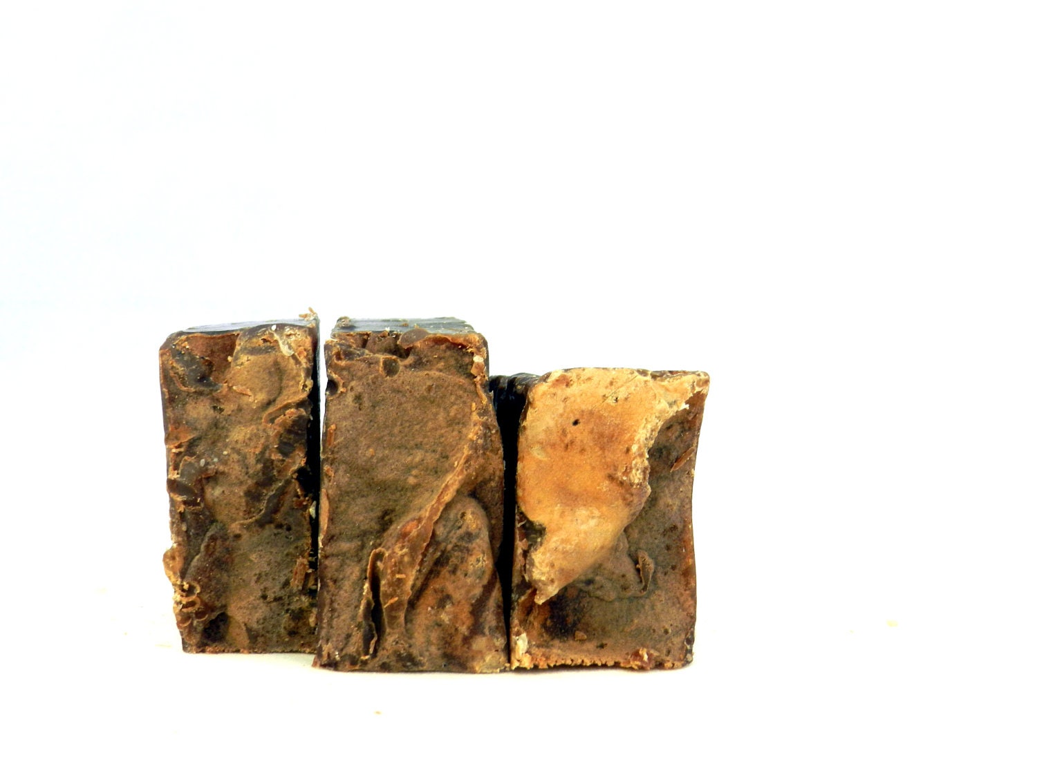 Wisconsin Buckwheat Honey soap: half bar of handcrafted soap with real Wisconsin honey