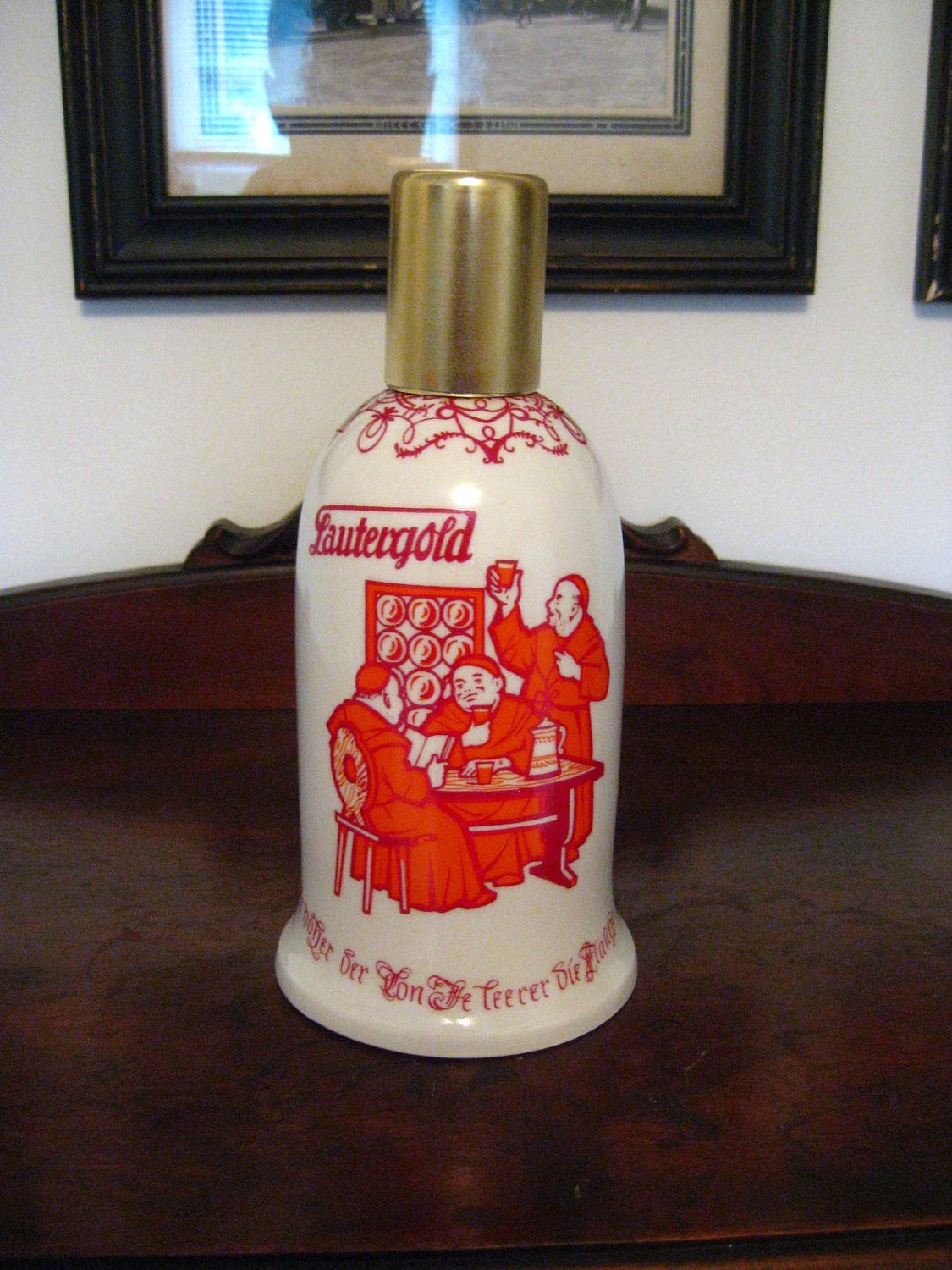Lautergold Porcelain Bell Bottle