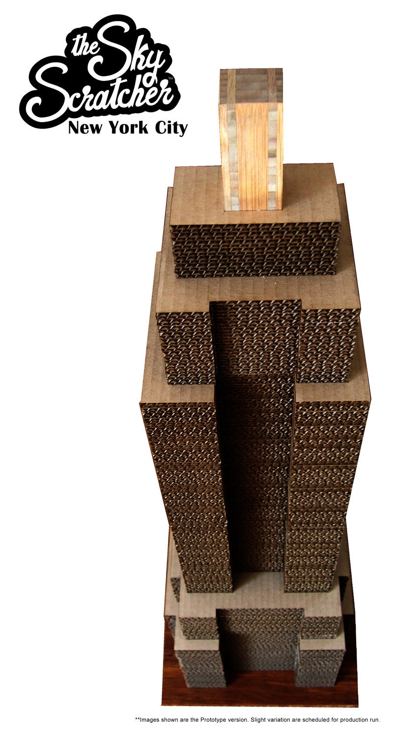 The Sky Scratcher: New York City - A Renewable & Eco-Friendly Cat Scratching Post