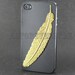 Harry Potter Golden Feather Black iPhone 4/4S case
