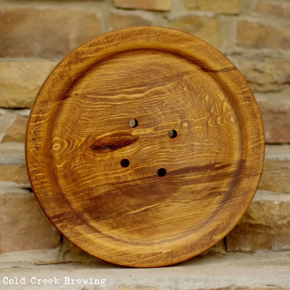 Enormous 17 Inch Wooden Button - Pottery Barn Style Wall Decor - Giant Wood Button - Huge Button - Big Button