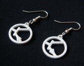 Transistor Symbol Earrings for Electrical Engineer