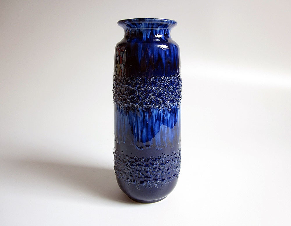 West German Fat Lava vase by Scheurich (206-27)