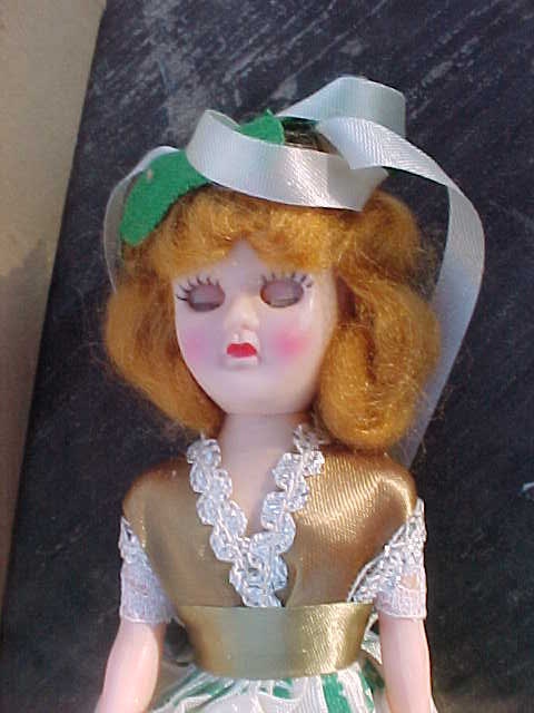 Dolls of the World: Ireland. 1950s 60s vintage souvenir doll MIB