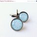 ON SALE 20% OFF Mint Green Art Deco Earrings - Wearable Art - Vintage Inspired