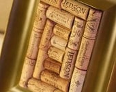 9x11" Wine Cork Message Board or Jewelry Display