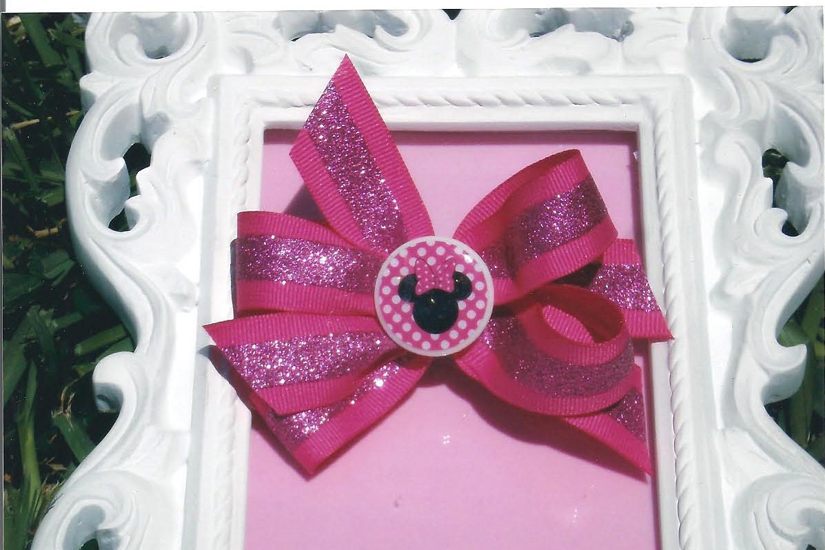Minnie Mouse Girls Hair Bow Baby Toddler Headband