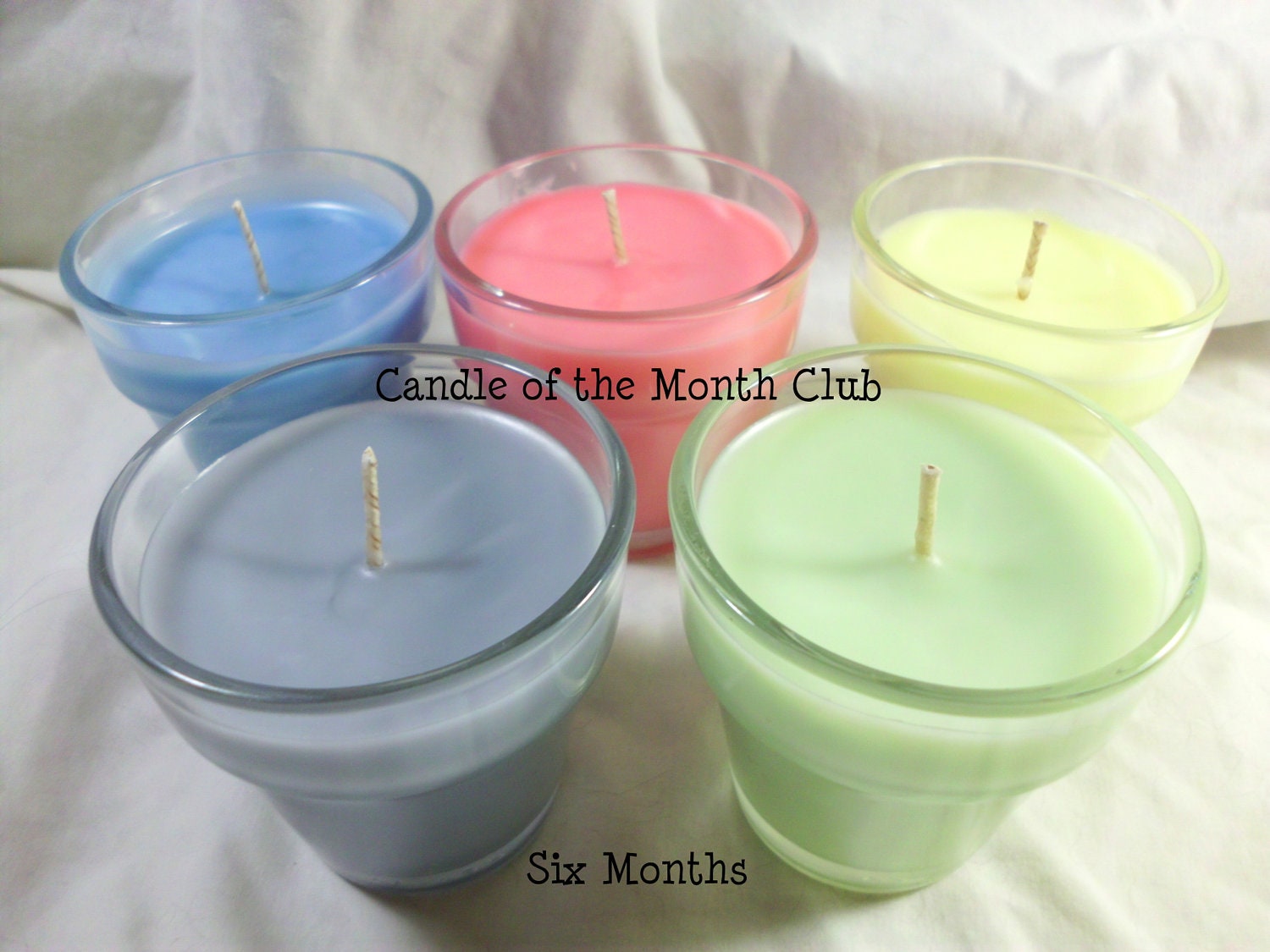 Candle of the Month Club, 6 Month Membership, Handmade Candles
