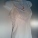 Vintage Full Slip White Lingerie Size 38 Large 1960-70's Wonder Maid Mad Men Sexy