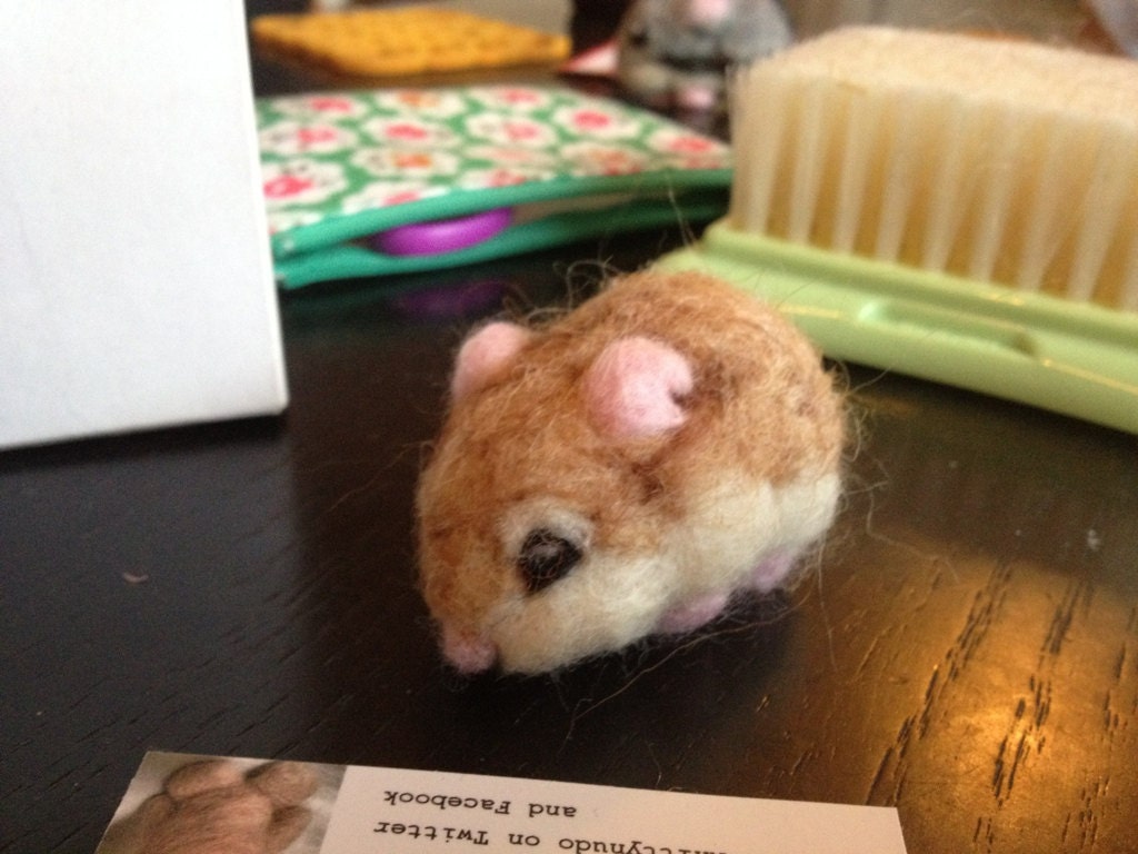 Custom Pet Sculpture - Your Pet, Needle Felted Miniature Animal Soft Sculpture