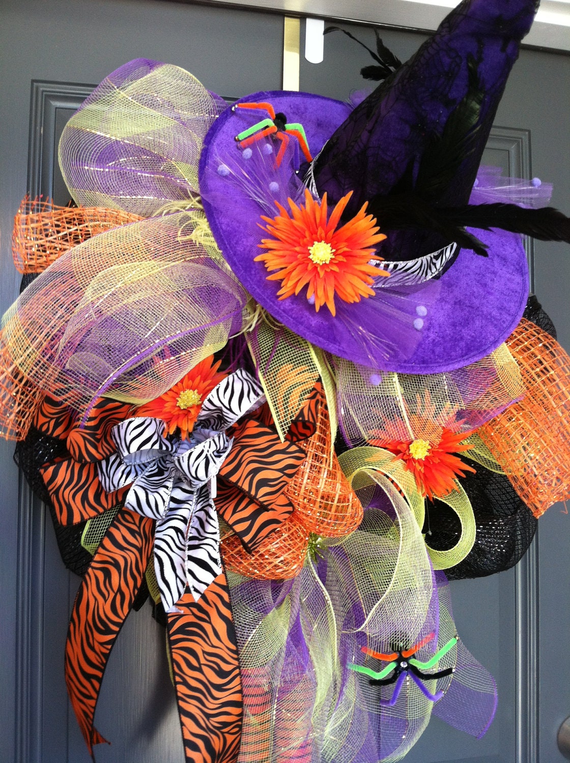 Halloween Witch door wreath