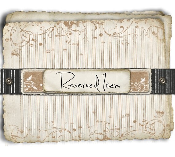 RESERVED - Holly