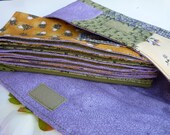 Six Cash Envelopes with Carrying Case in Garden Party Fabric