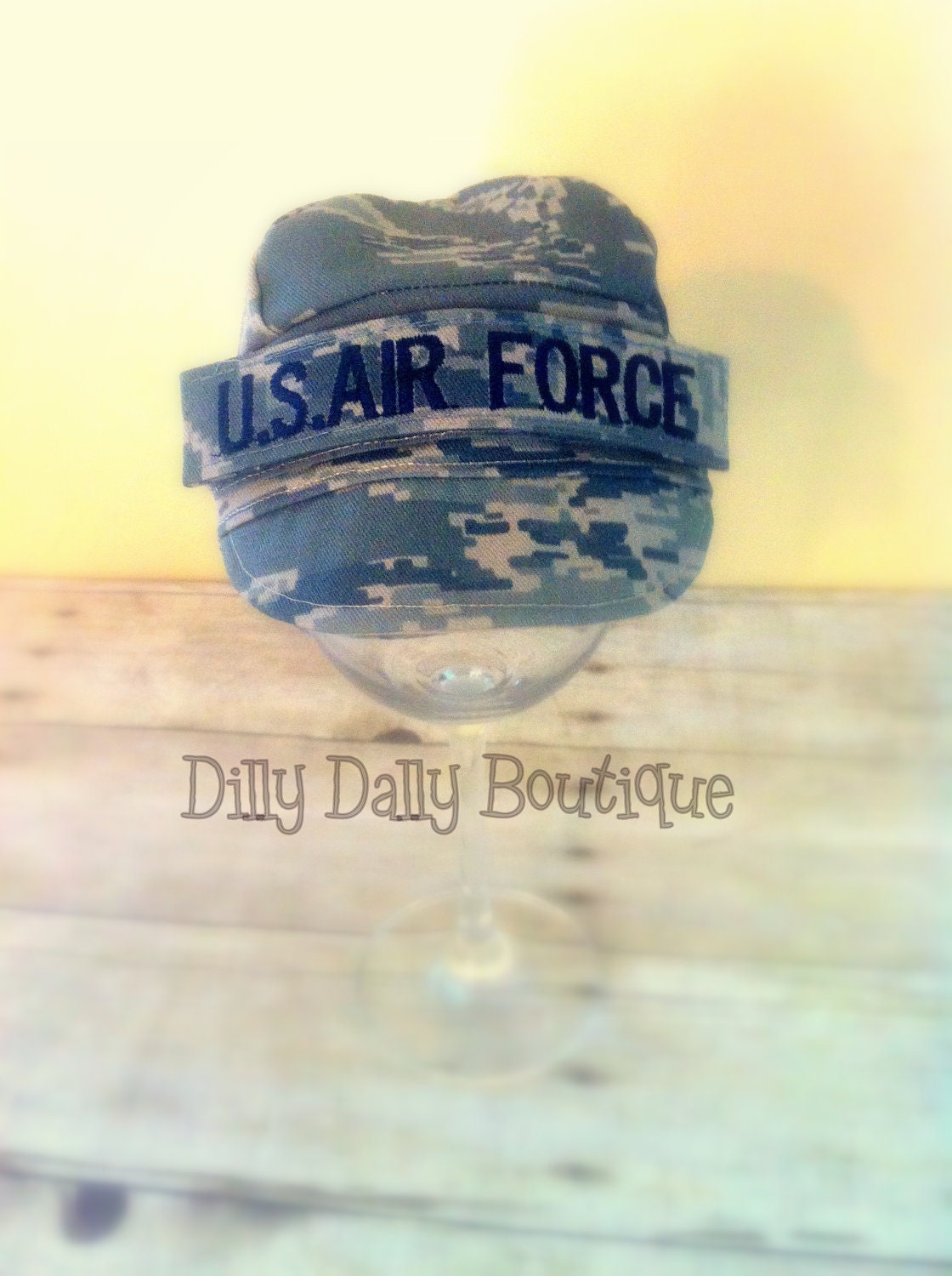 Military Caps-newborn sizes Army/Navy/Air Force/Marines
