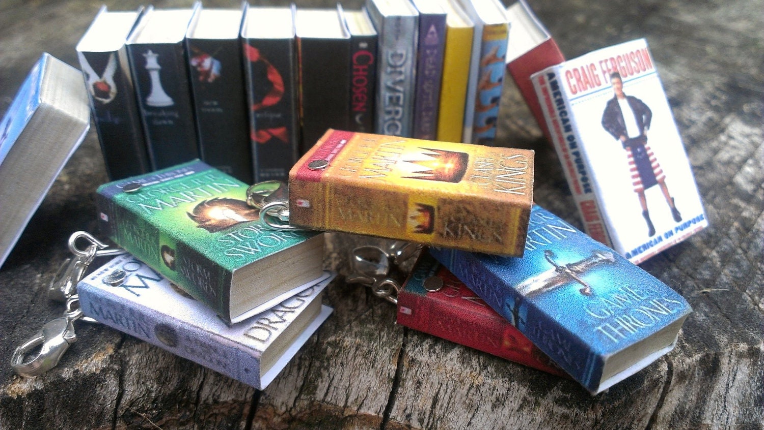 Miniature Book Charms - You choose the books you want