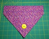 Custom reversible dog/cat collar bandana