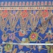 100% Original Singapore Airline/SIA Stewardess Uniform Batik Fabric -Blue RARE Pierre Balmain