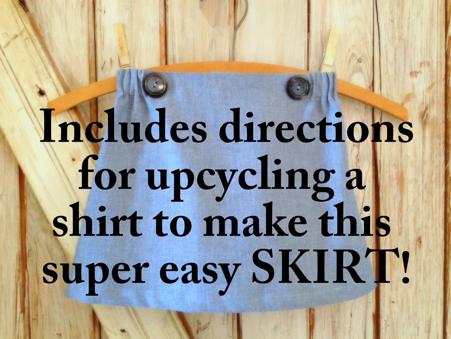 Ruby Jean's 30 Minute Skirt - Girl's Skirt Pattern PDF. Girl Sewing Pattern. PDF Pattern. Toddler Pattern. Sizes 1-10