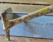 Vintage Industrial Tool, Urban Loft, Chippy Paint Hammer, Home Decor